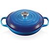 Le Creuset Tegame basso Evolution in ghisa vetrificata, Rotondo, diameter 26 cm, Azzurro, 21180262202430