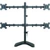 Techly Professional Supporto da scrivania per 4 Monitor 13''-27'' con base