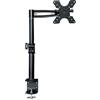 Techly Professional Supporto da scrivania per Monitor 13''-27'' braccio medio inclinabile