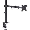 Techly Professional Supporto da scrivania per Monitor 13''-27'' doppio snodo di regolazione