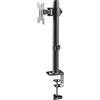 Techly Professional Supporto da scrivania con morsetto per Monitor 13''-32'', braccio corto inclinabile