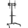 Techly Professional Trolley da pavimento con mensola per TV LCD, LED, Plasma 32''-55''