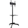 Techly Professional Supporto da pavimento con mensola Trolley TV LCD, LED, Plasma 23''-55''
