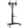 Techly Professional Supporto da pavimento con mensola Trolley TV LCD, LED 32''-65''