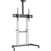Techly Professional Supporto da pavimento Trolley TV LCD, LED, Plasma 60''-100''