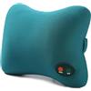 XJKLBYQ Cuscino da massaggio elettrico, massaggio per impasto al collo a vibrazione morbida con calore, massaggiatore della schiena Shiatsu Massager posteriore per l'uso di auto in casa