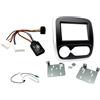 G.M. Production MASCHERINA KIT AUTORADIO DOPPIO 2 DIN OPEL VIVARO RENAULT TRAFIC CROMATO CL.AUTO