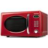 G3 FERRARI - Forno Microonde G10155 Sapormio Vintage con Grill Potenza 700 Watt Capacità 20 Litri Colore Rosso - SPEDIZIONE GRATUITA