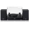 Lenco - Giradischi con Trasmissione a Cinghia LS-101BK con Bluetooth 5.0 Colore Nero