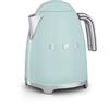 SMEG - Bollitore Elettrico 50's Style KLF03PGEU Capacità 1.7 Litri Potenza 2400 Watt Colore Verde Pastello