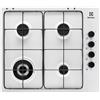 ELECTROLUX - Piano Cottura EGS 6414 W a Gas 4 Fuochi Gas Colore Bianco