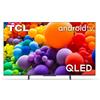 TCL - TV QLED Ultra HD 4K 55' 55C725 Android TV Argento - SPEDIZIONE GRATUITA