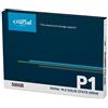 CRUCIAL - SSD 500GB P1 M. 2 Interfaccia PCI Express 3.0 - SPEDIZIONE GRATUITA