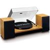 Lenco - Giradischi con trasmissione a cinghia LS-300 33 e 45 Giri / min con Bluetooth - Colore Legno - SPEDIZIONE GRATUITA