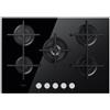 WHIRLPOOL - Piano Cottura GOA 7523 / NB a Gas 5 Fuochi Gas 73 cm Colore Nero - SPEDIZIONE GRATUITA