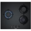 BOSCH - Piano cottura a gas 3 fuochi 7500 W L 59 x P 52 cm Rivestimento in vetro Colore Nero