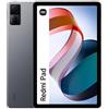 XIAOMI - Tablet Redmi Pad Grafite Grigio 10.6' Full HD+ RAM 4GB Memoria 128 GB +Slot MicroSD Wi-Fi Fotocamera 8Mpx Android - Europa - SPEDIZIONE GRATUITA