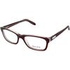 Ralph by Ralph Lauren Ralph RA7039 1081 | Occhiali da Vista Graduati | Prova Online | Plastica | Rettangolari | Rosso, Trasparente | Adrialenti