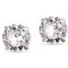 Mast Industria Italiana MJ POST 393 ORECCHINO PUNTO LUCE TONDO BIANCO 5 MM