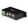 STARTECH.COM (TG. 4 Porte) StarTech.Com HUB USB 2.0 Industriale in Metallo a 4 Porte con Prot