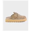Colors of California Sabot platform in pelle scamosciata Donna