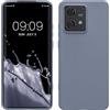 kwmobile Custodia Compatibile con Motorola Edge 40 Neo Cover - Back Case per Smartphone in Silicone TPU - Protezione Gommata - lavanda opaco