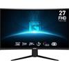 MSI Monitor gaming msi g27c3f 27 pulgadas lcd 180hz curvo dp hdmi