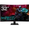 GIGABYTE Monitor curvo gaming gigabyte gs32qc 32 pulgadas qhd 165hz