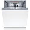 BOSCH SMT4ECX21E Lavastoviglie da incasso a scomparsa totale, 60 cm, Cerniere Sliding