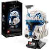 LEGO Star Wars Casco di Captain Rex, Set Serie Caschi 2023, Idea Regalo per Uomo, Donna, Lui o Lei, Gadget per Adulti da The Clone Wars, Modellini da Collezione, Hobby Creativi da Costruire 75349