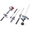 Leroy Merlin Strumento multifunzione a benzina da giardino Multitool 4 in 1 ikra ibkh 33 1.2 cv