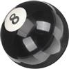 SUPVOX Palla da Biliardo Nera di Ricambio, Resina, 57mm, per Tavolo da Biliardo, Gioco, Allenamento, Casa, Sala Giochi