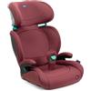 Chicco Quizy Lite i-Size Seggiolino Auto 100-150 cm No-Fix per Bambini 3-12 Anni, Leggero con Schienale Reclinabile e Poggiatesta Regolabile - Rubi