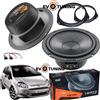 Hertz EvoTuning Kit 2 Casse Woofer Hertz C165 Anteriori per Fiat Punto Evo