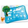 Quercetti 02645 - Gioco Stencil Design Farm Set per Disegnare 1 St