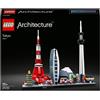 LEGO Architecture Tokyo Modellino da Costruire, Progetto Fai da Te da