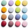 SUNURS 16/9 pezzi magneti colorati per frigorifero, armadietti, cucina, ufficio, magneti forti adesivi decorativi (16 colori, finitura lucida e opaca)