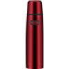 Thermos Light & Compact Beverage Bottle 1 l, Colore Rosso Mirtillo, Thermos in Acciaio Inox, Thermos Rosso con Bicchiere, 24 h Caldo/Freddo 24 h, Lavabile in lavastoviglie, Assolutamente ermetico,
