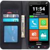 BRONDI AMICO VERO 4G (NERO) + FLIP COVER - SMARTPHONE PER ANZIANI - TASTO SOS - TORCIA - GPS - NOTIFICA AI PARENTI IN CASO DI CADUTA - CONTROLLO REMOTO - FOTOCAMERA - BASE DI RICARICA - CONNETTIVITA 4G