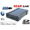 G.M. Production Xcarlink AUX USB SD MP3 FORD 6000 CD 6006 CDC 05>08 +BT SOLO CON TASTO CD-DJ