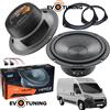 Hertz Kit 2 Casse Altoparlanti Hertz C165 Woofer Anteriori per Peugeot Boxer dal 2006