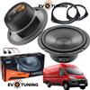 Hertz Kit 2 Casse Altoparlanti Hertz C165 Woofer Anteriori per Citroen Jumper dal 2006