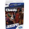 Hasbro Gaming Cluedo Edition Voyage, gioco portatile per 3-6 giocatori, gioco di viaggio, gioco per bambini, a partire da 8 anni (versione olandese)