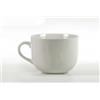 GICOS SRL 2 PZ TAZZA JUMBO TAZZONE COLAZIONE BIANCO IN PORCELLANA 450 ML