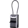 Master Lock Serratura a chiave ad alta capacità, quadrante combinato, cavo rimovibile