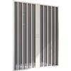 Forte BXF134001 Box Doccia Soffietto 1 lato Apertura Centrale - Riducibile, Bianco, 170-150 cm