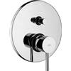 Paffoni miscelatore incasso doccia con deviatore a pulsante cromato mod. Stick