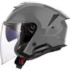 Ls2 Casco Moto Jet LS2 OF618 VERSO II SOLID Nardo Grigio