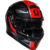 Agv Casco Moto Modulare P/J Agv STREETMODULAR LEDRO Nero Rosso