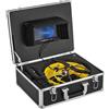 VEVOR Sonda per Videoispezione 30m Cavo Kit Telecamera di Ispezione, Endoscopio Impermeabile con Scheda 8G